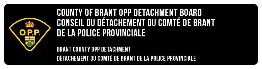 County of Brant O.P.P. Detachment Logo